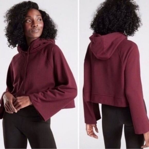 Athleta Steady State Crop Sweatshirt - Picture 1 of 9